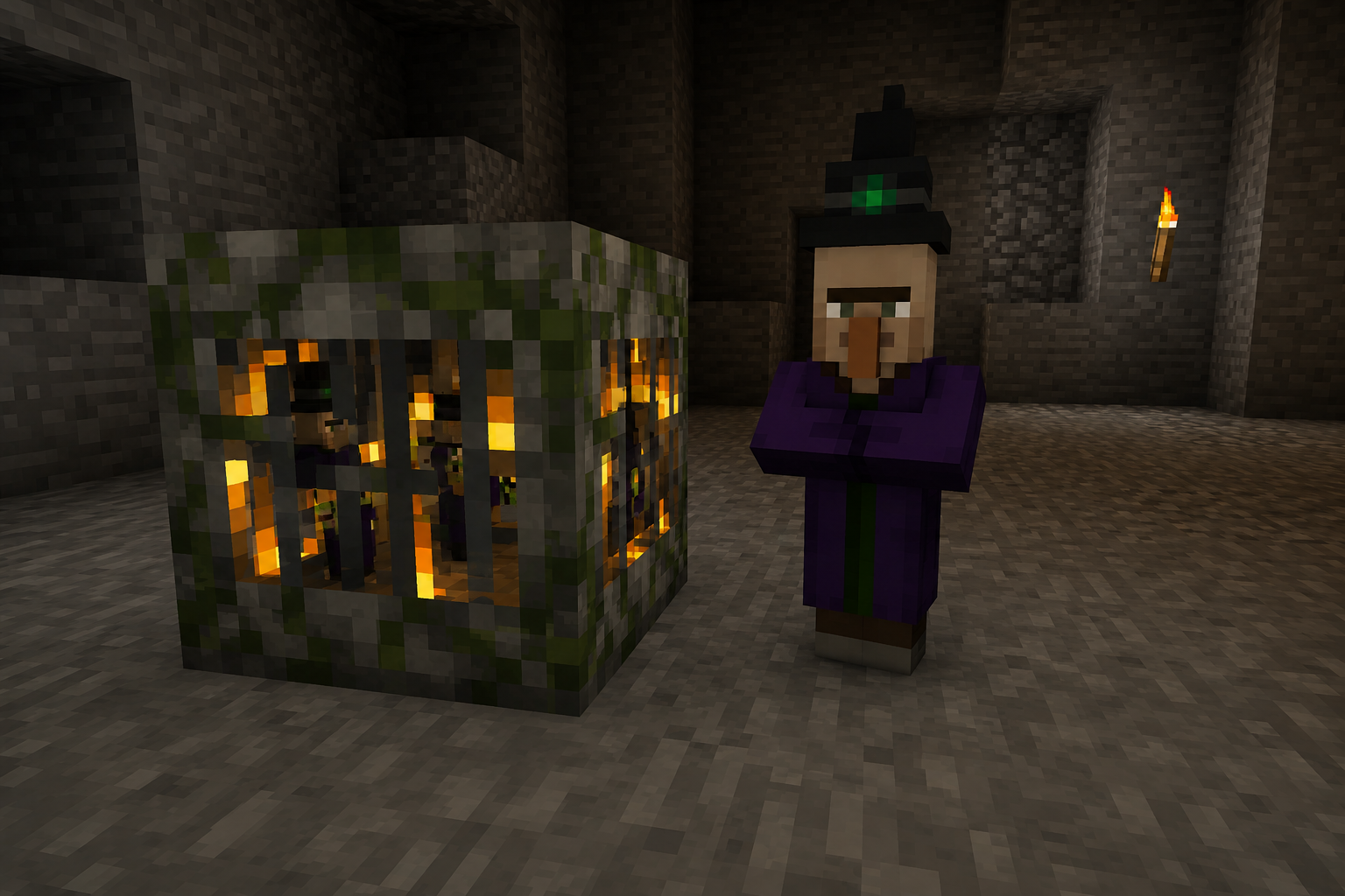 Spawner à sorcière