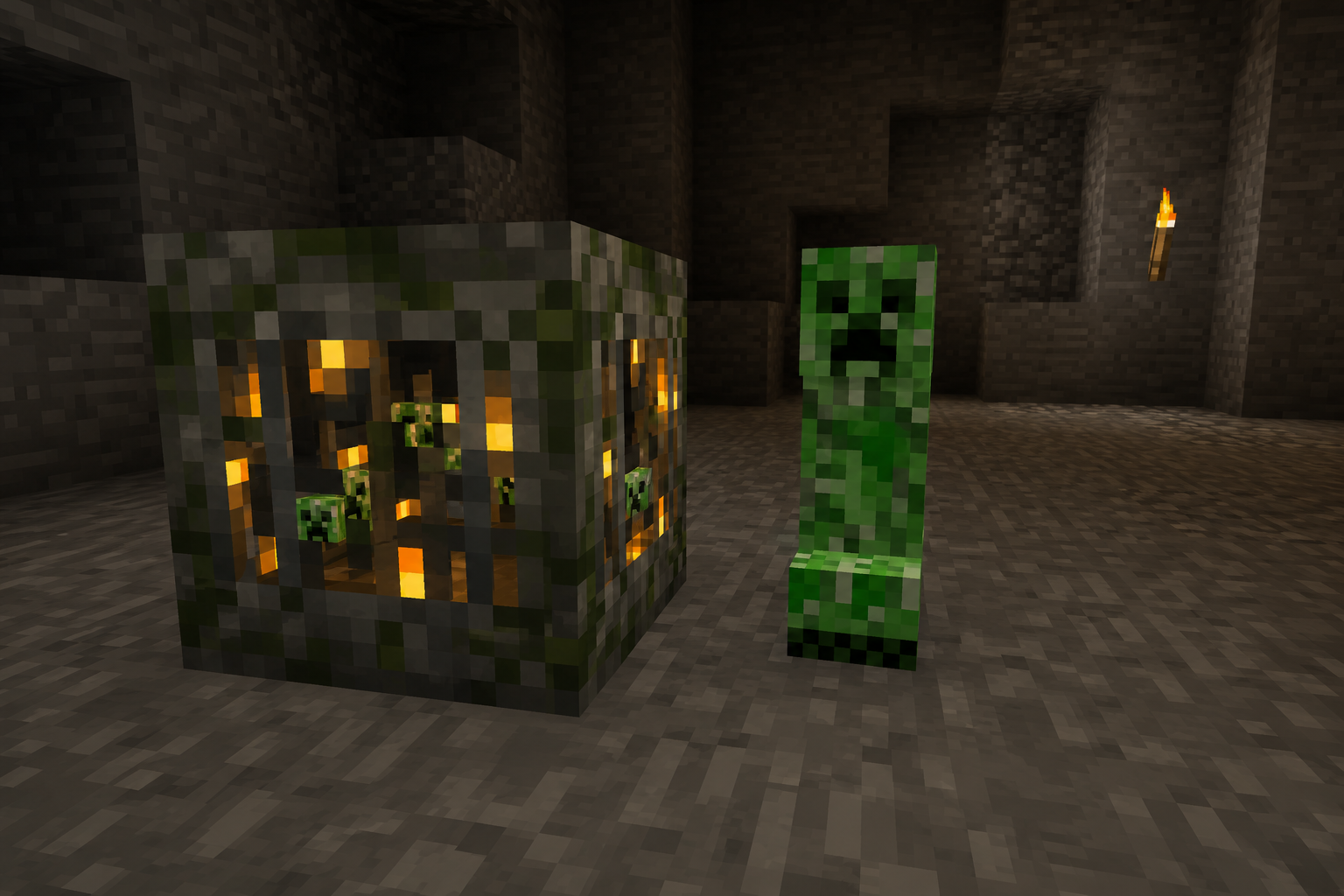 Spawner à creeper